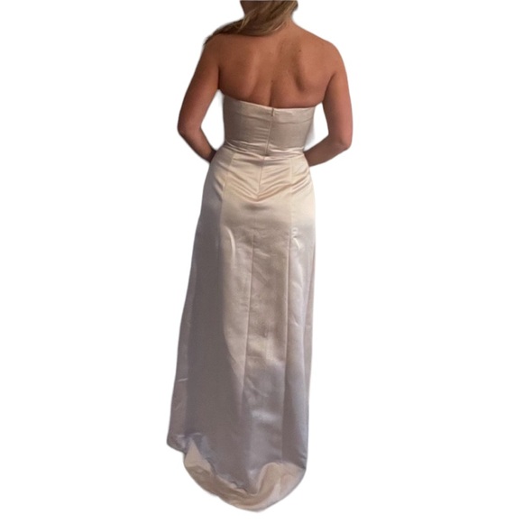 Jovani Strapless Dress Nude - Picture 4 of 5